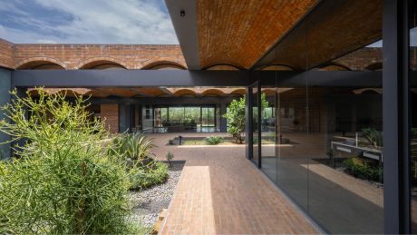 Brick Award 26 Nominee Metallic Bellows Factory Office - KSM Architecture