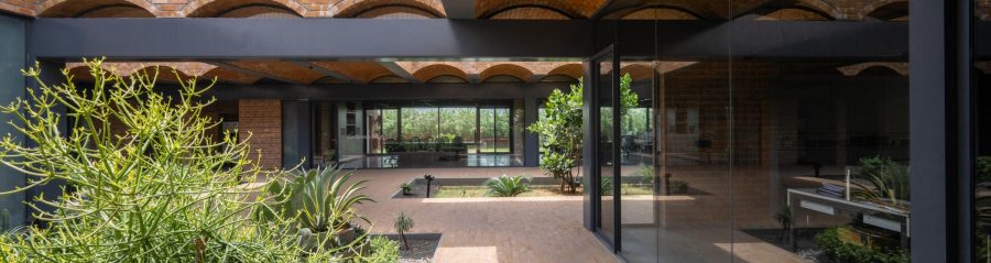 Brick Award 26 Nominee Metallic Bellows Factory Office - KSM Architecture