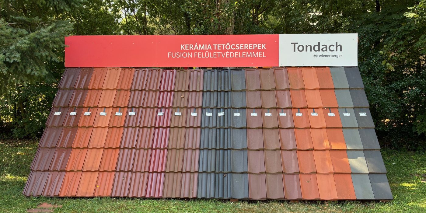 Tondach mintatető kerámia HU