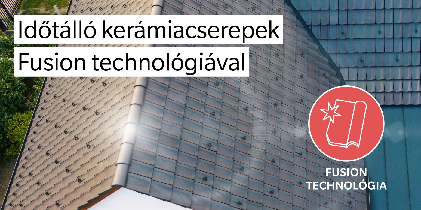 Tondach Planotok 9 FusionProtect fehér cserép