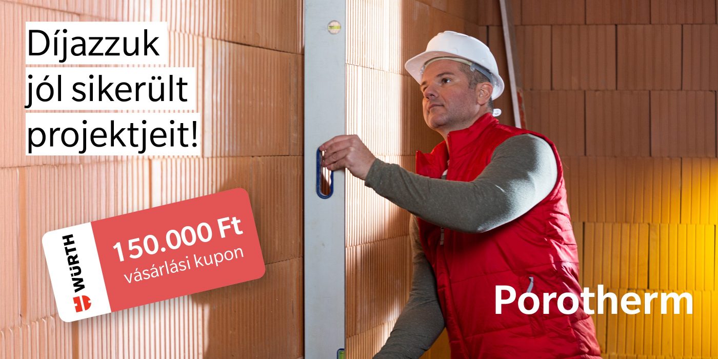 Porotherm X-therm tégla