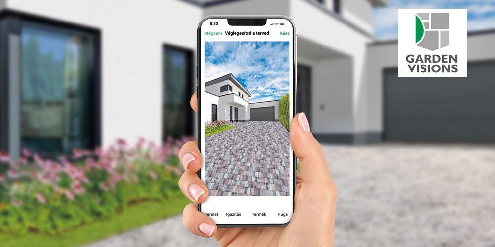 Semmelrock GardenVisions alkalmazás