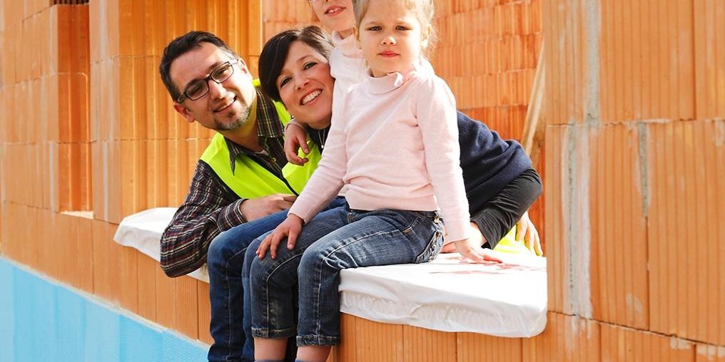 The family on the wall.