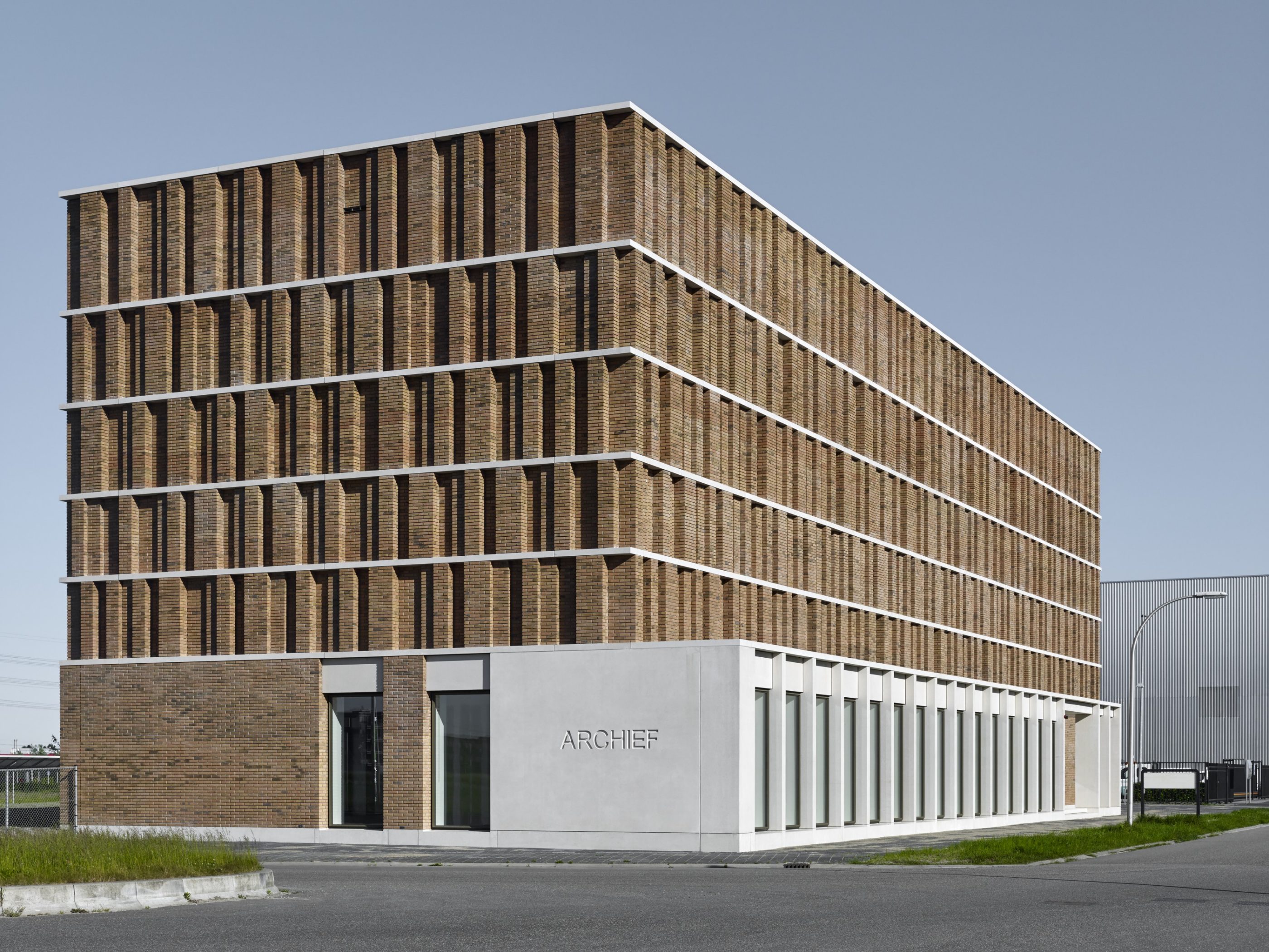 City Archive Delft; Brick Award 2020 Category Winner Category "Working Together"; Architects: Office Winhov, Gottlieb Paludan Architects, Photo:  Stefan Müller