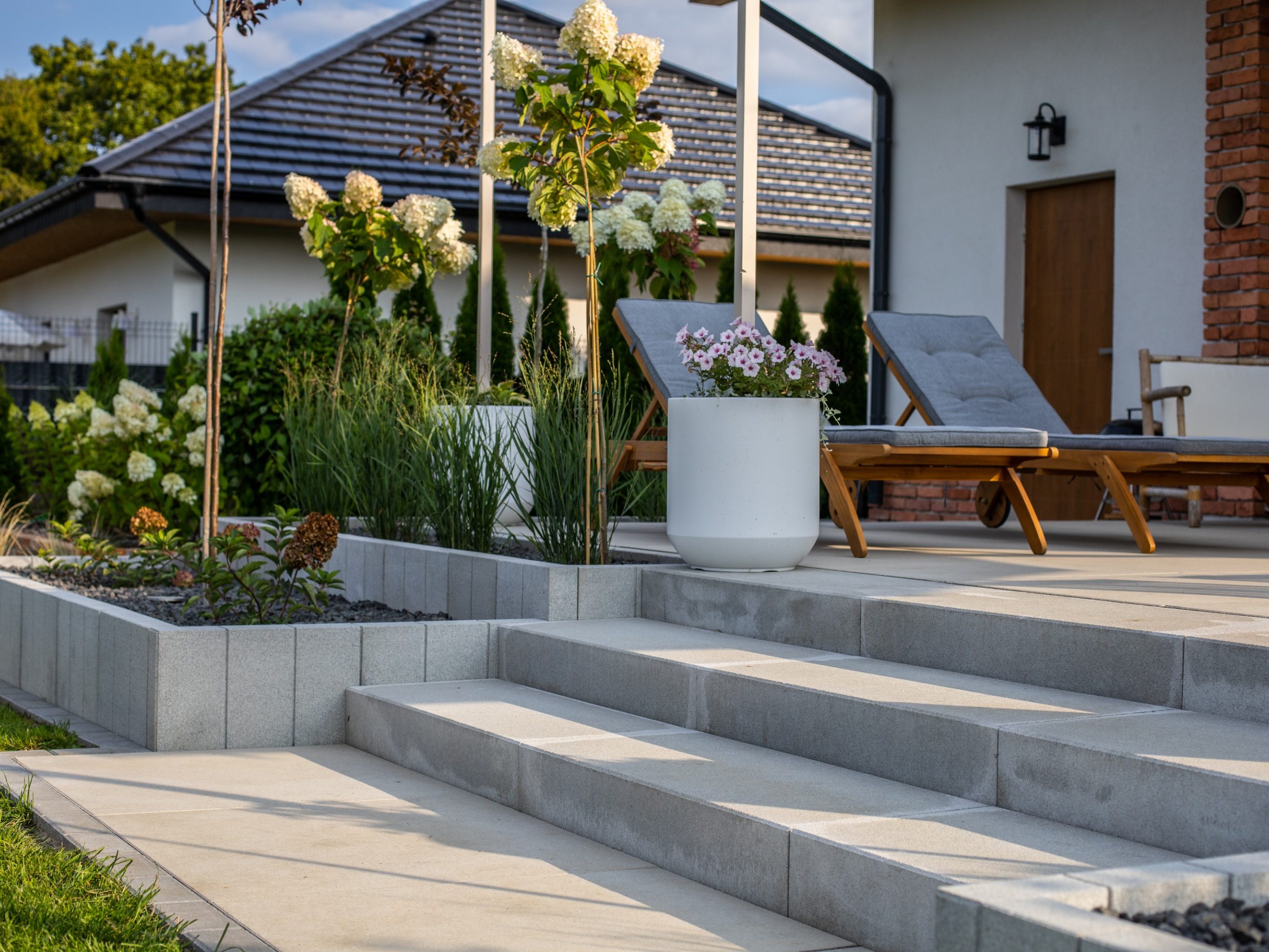 Dom prywatny Mayesto bello, Livio Grande silexo, Livello Uni silexo, Piasek fugowy perlo