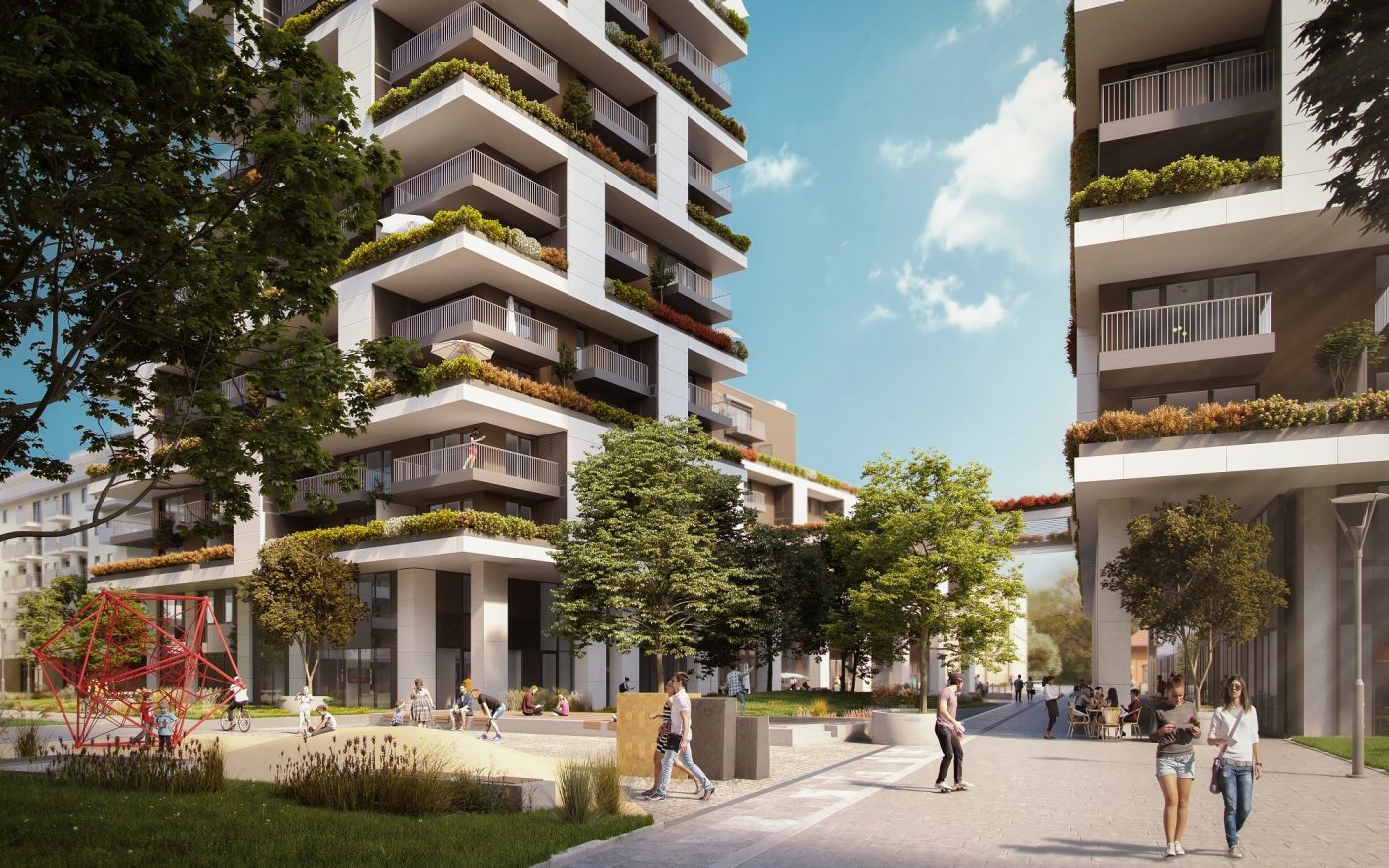 Innovációs díj kategóriagyőztes - Metrodom-Panoráma lakóépület