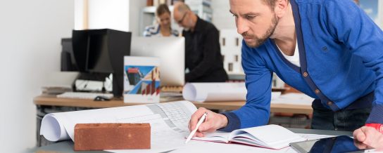 Architects in their office