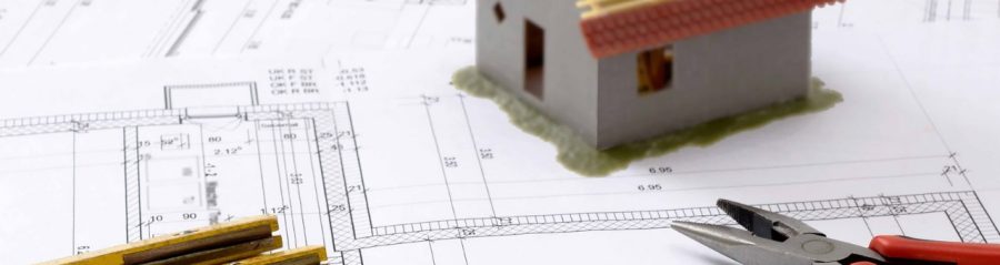 Project with a small house