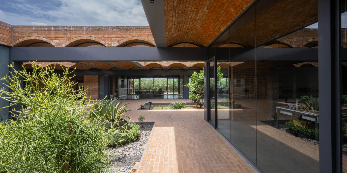 Brick Award 26 Nominee Metallic Bellows Factory Office - KSM Architecture