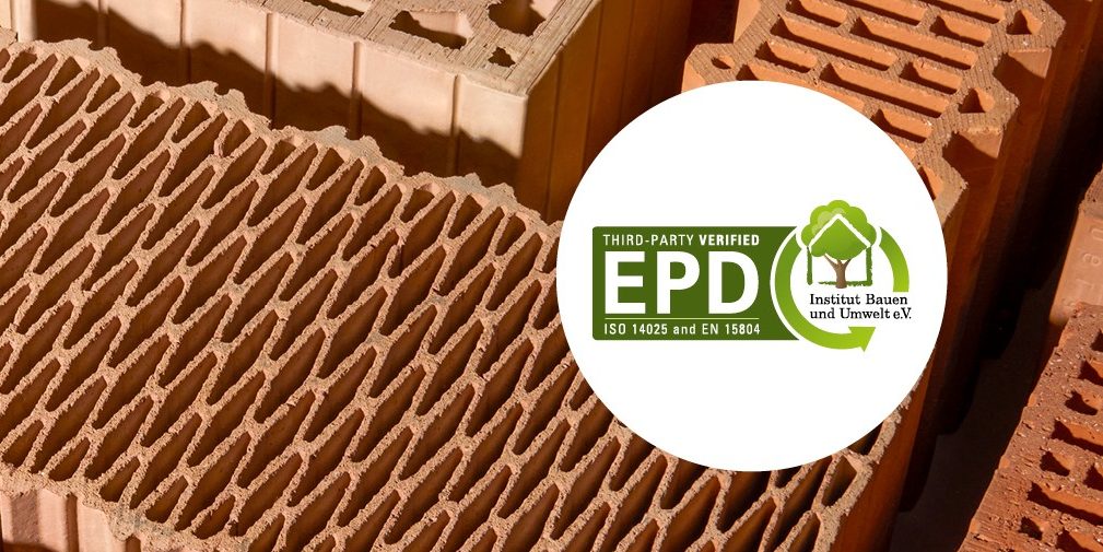 Porotherm kerámia EPD hero HU