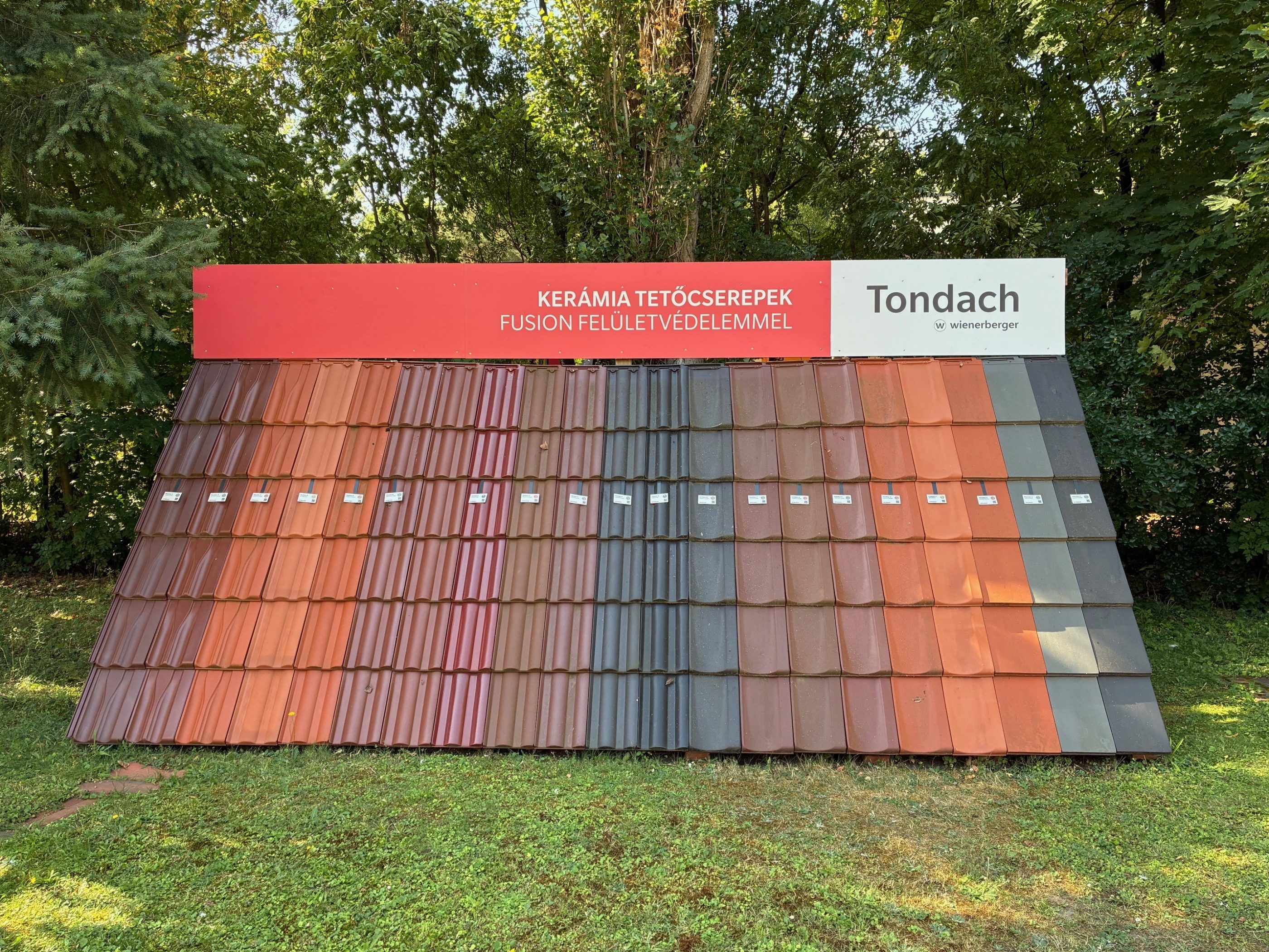 Tondach mintatető állvány