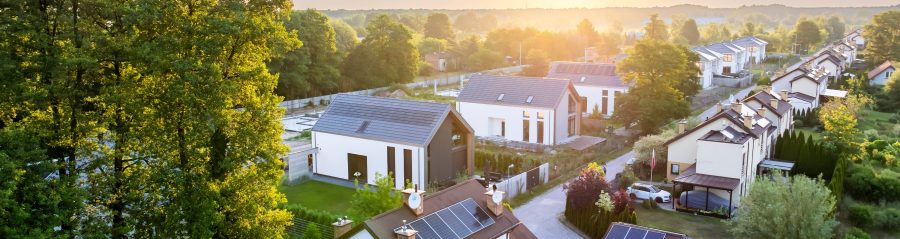 House with Orea 9 tile and Wevolt X-Tile Black pv panel