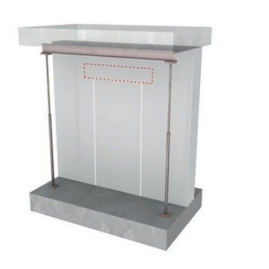 Áthidaló utólagos beépítése