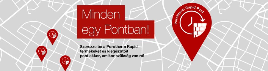 Porotherm Rapid falazás