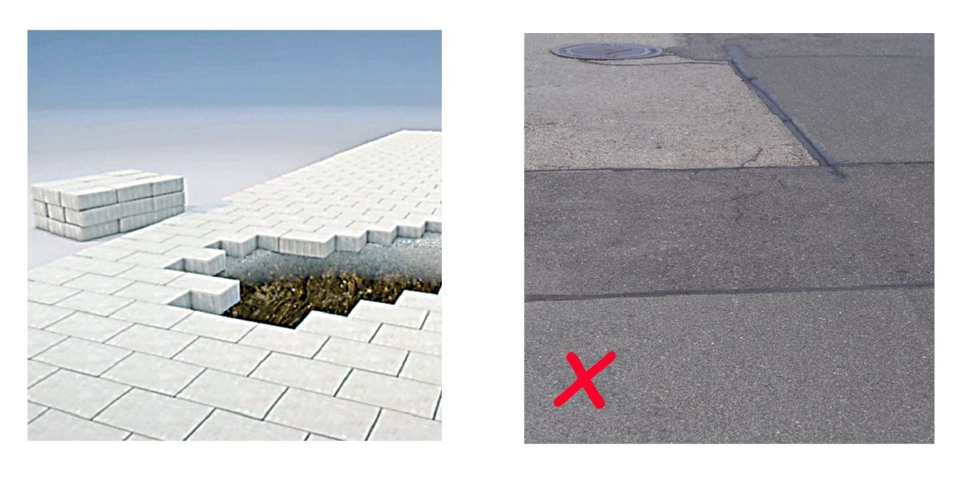 Semmelrock térkövek javítása