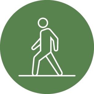 Gyalogos forgalomra alkalmas burkolat