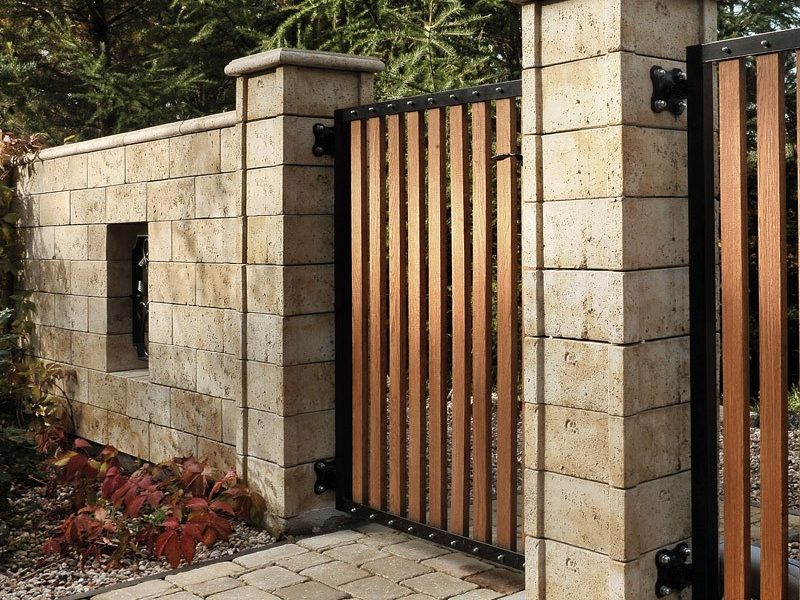 Bradstone Travero kerítésrendszer homokkő