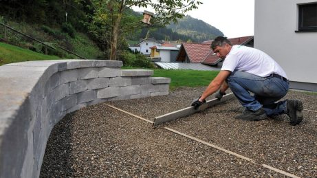 2., 3. és 4. lépés a térkövezéshez