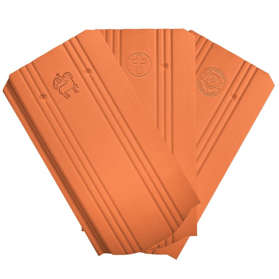 Kékes legnépszerűbb hagyományos hornyolt tetőcserép