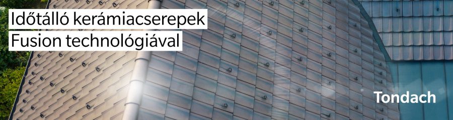 Tondach tetőcserép felületkezelési technológiák