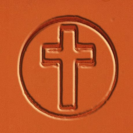 Katolikus jelkép tetőcserép