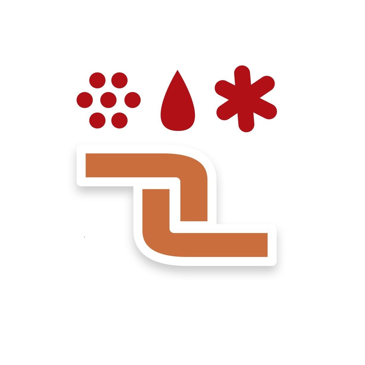 Kerámia termékeknél felső horonyrendszer megakadályozza az eső és a por bejutását