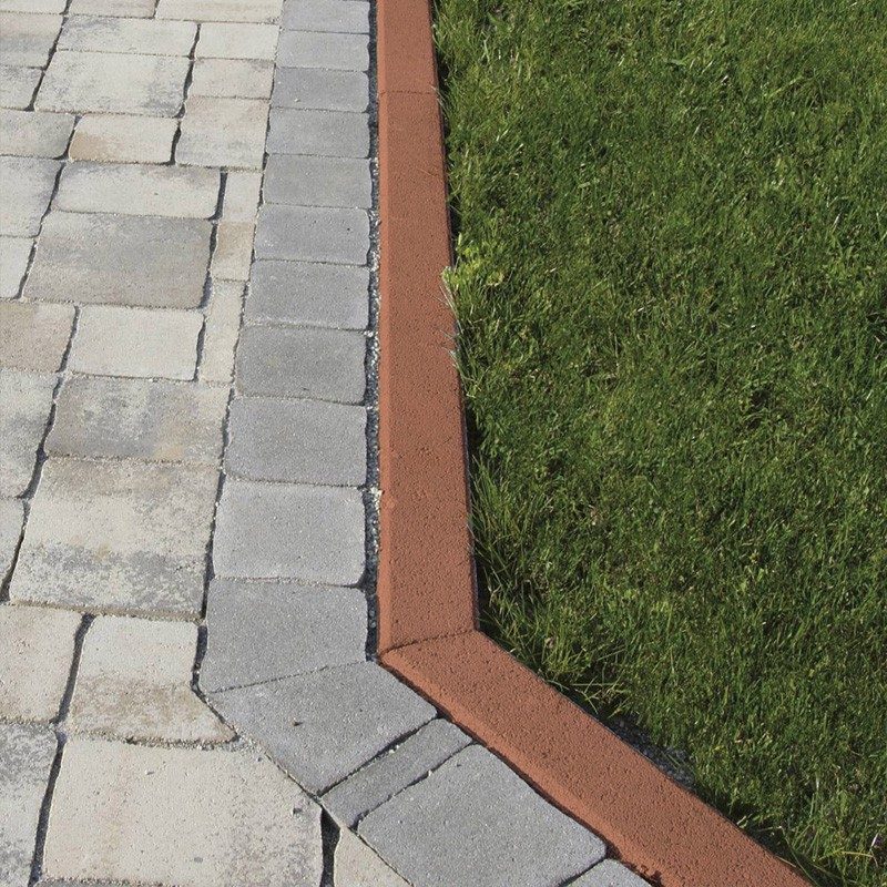 Kerti szegély barna HU