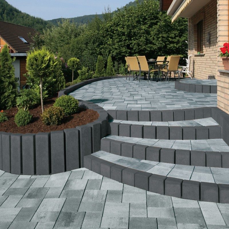 Citytop Paliszád antracit  HU