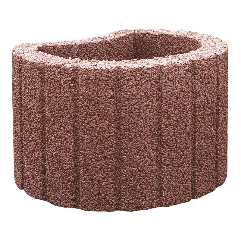 Mini növényedény vörösbarna HU