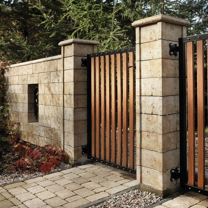 Bradstone Travero kerítésrendszer homokkő