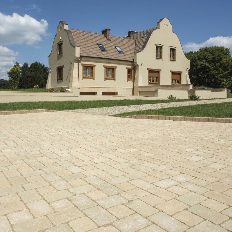 Castello antico kombi homok-sárga térkő HU