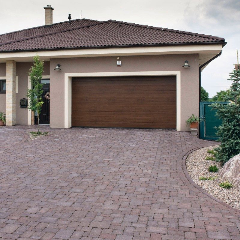 Castello antico kombi vörös-barna térkő HU