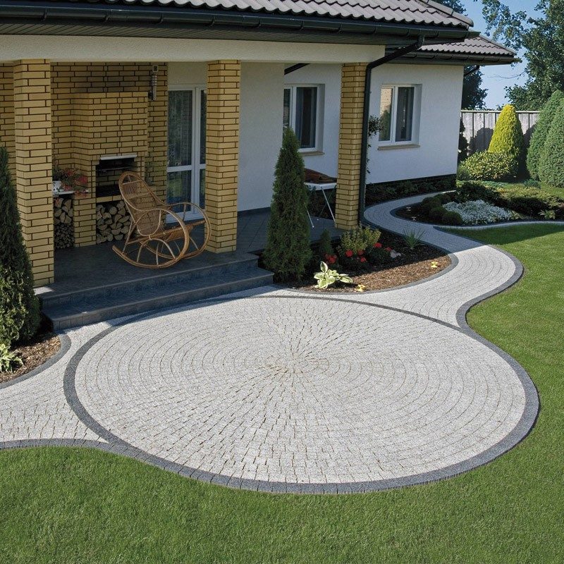 Naturo Kombi gránitszürke térkő HU