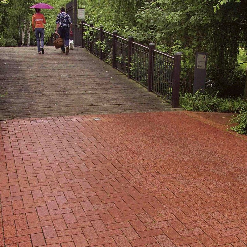 Penter Heide klinkertégla Vöröstartka, érdes