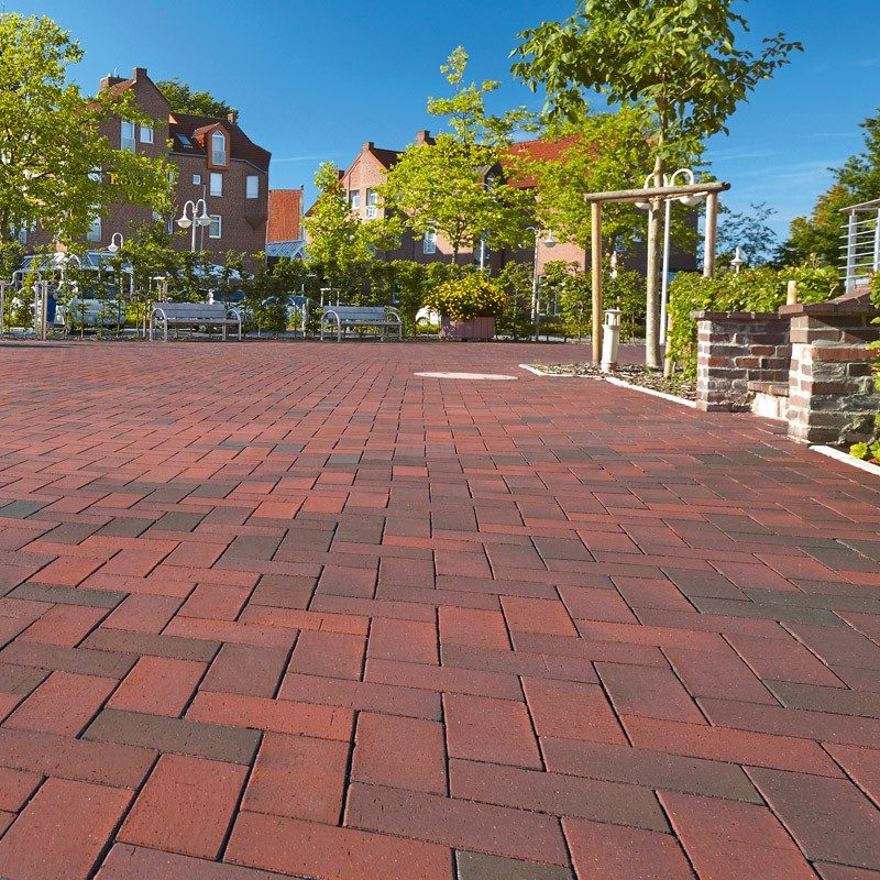 Penter Rotblaubunt klinkertégla piroskéktarka, nagyon érdes HU