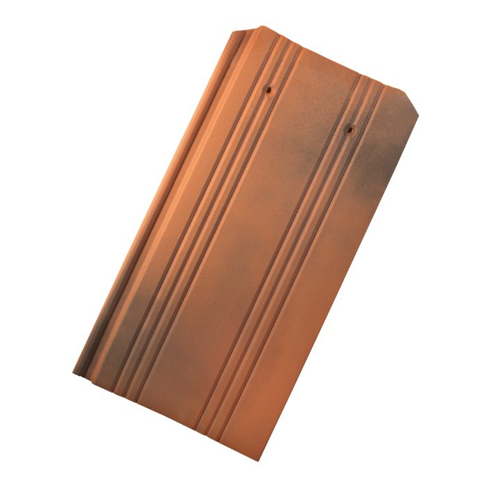 Kékes egyenesvágású antik (antique) rooftile