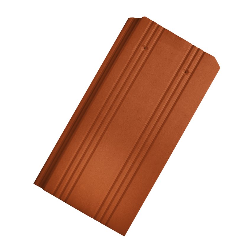 Kékes egyenesvágású FusionProtect piros (red) rooftile