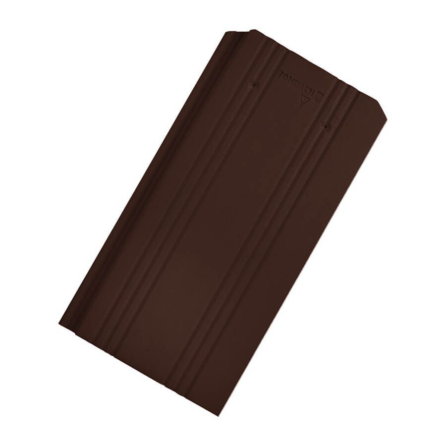 Kékes Plus egyenesvágású FusionProtect sötétbarna tetőcserép