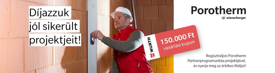 Wienerberger Kivitelezői nyereményjáték hero v2 HU